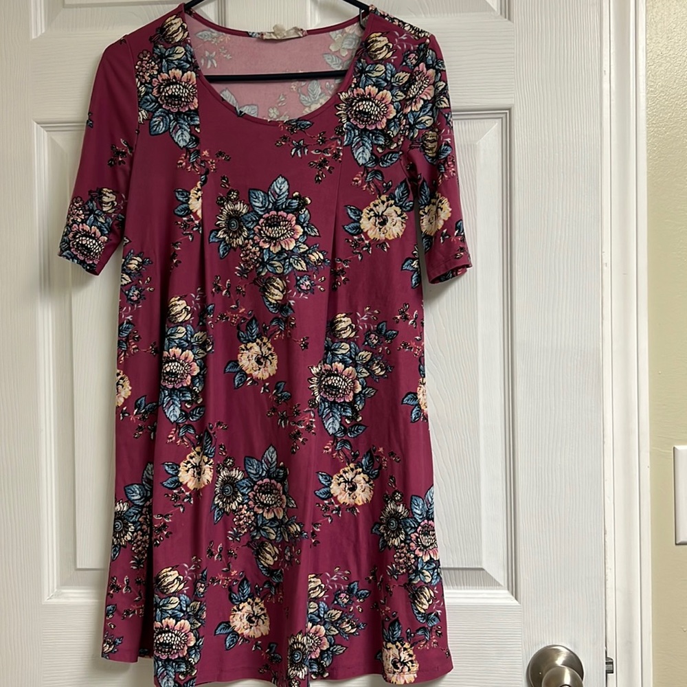 Juniors floral dress size xs
